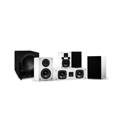 Fluance Elite High Definition Compact Surround Sound Home Theater 5.1 Channel Speaker System