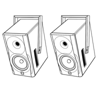 Dutch & Dutch Studio U-Bracket - per pair variant 1