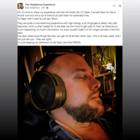 JM Audio Editions XTC2™  Carbon Megaverse Open Back 50mm Dynamic Headphone variant 7