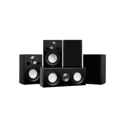 Fluance Reference Compact Surround Sound Home Theater 5.0 Channel Speaker System