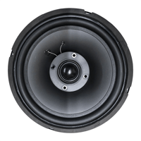 Toby Speakers 8" Coax In-Ceiling Woofer w/ Grille Kit variant 1