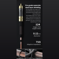 FiiO RCA digital audio coaxial line variant 3