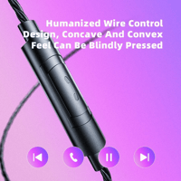 QKZ AK6 Pro HiFI Dual Bass Detachable Wired Earphone for Gamers variant 10