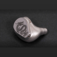 Vision Ears Limited Dragon Faceplate für den ERLKöNIG (1 pair) - Silver variant 1