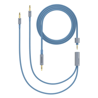 Dekoni Audio Ensemble 1/8" 64" Nylon Jacket Cable with 3.5mm Headphone Connectors variant 1