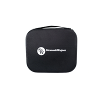 Strauss & Wagner  Firm Protective Headphone Zipper Case Compatible with Grado, Audeze, Audio-Technica, Sennheiser, and More variant 1