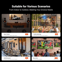 Fosi Audio Fosi Audio HT4S 4.1/5 Channel Bluetooth Amplifier variant 6