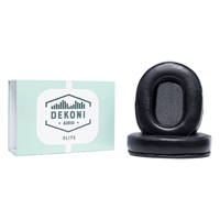 Dekoni Audio Standard Size Oval Replacement Earpads for Studio Monitor Headphones and Communication Headsets - Audio Technica, Sony, and More variant 67