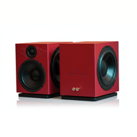 Chesky Audio LC1 Color Edition - Red - Bookshelf Monitor variant 2
