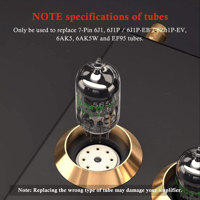 Fosi Audio 5654W Vacuum Tubes 7-Pin variant 3