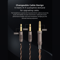 Sivga Audio Planar magnetic driver open-back wood headphone variant 24