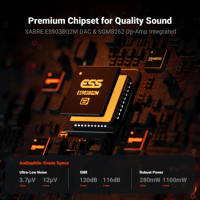 Fosi Audio Fosi Audio SK02 Desktop DAC Headphone Amplifier variant 4