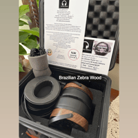 JM Audio Editions XTC™ Open Exotic Wood + Premium Ear Pad Beryllium or BioNano Wool variant 2