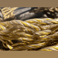 JM Audio Editions Fire and Ice XLR TRS TRRS Silver and Gold Carbon Wire variant 2