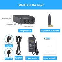 Fosi Audio Fosi Audio BT20A Bluetooth Stereo Amplifier variant 6
