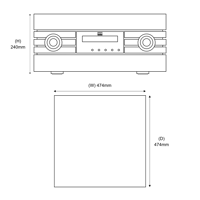 GERMAN PHYSIKS The Emperor Extreme Integrated Amplifier variant 9