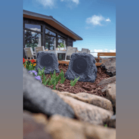 Victrola Solar Charging Bluetooth® Outdoor Rock Speakers variant 15