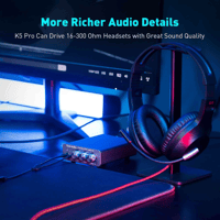 Fosi Audio Fosi Audio K5 Pro Gaming DAC Headphone Amplifier variant 9