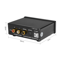 Aiyima AIYIMA DAC A2 | Headphone Amplifier | Digital Audio Decoder | Hifi Stereo Bass Amplifier variant 7