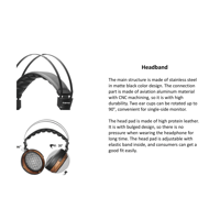 Sivga Audio Planar Magnetic Over-ear Open-back Wood Headphone variant 15