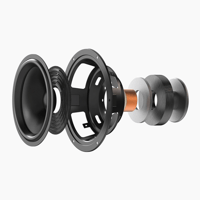 Arylic Midbass Speakers with Glass Fiber Cone 4 ohm variant 3