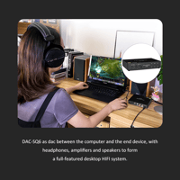FX Audio DAC-SQ6 DSD Type C dac headphone amplifier Game Compatible variant 9