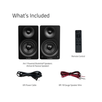 Fluance Ai41 Powered 5" Stereo Bookshelf Speakers variant 5