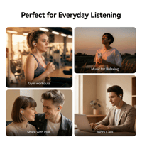 Fosi Audio Fosi Audio IM4 Open‑Back Wired Earbuds – All‑Day Comfort for Work, Commute, or Home variant 7