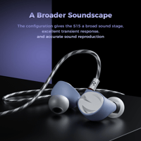 LETSHUOER S15 14.8mm Planar Driver IEM Hifi In Ear Monitor Earphone variant 7