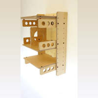 Apos x Apos x MattyBlue Wall-mounted Audio Rack variant 19