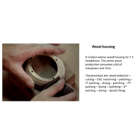 Sivga Audio Planar Magnetic Over-ear Open-back Wood Headphone variant 12