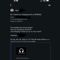 JM Audio Editions XTC™ Open Exotic Wood + Premium Ear Pad Beryllium or BioNano Wool variant 7