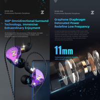 QKZ ZEN In-ear Subwoofer Music & Sports Earphones with Mic variant 9