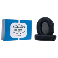 Dekoni Audio Suede Replacement Ear Pads for Audio Technica ATH- M20X, M30X, M40X, M50X and Sony CDR900ST/MDR7506 Headphones variant 2