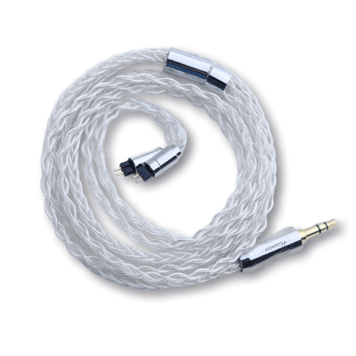 Hisenior Air8S 8Strands 5N-Sterling Silver Upgrade Cable