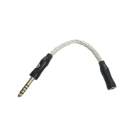 Strauss & Wagner  SW-3544A 3.5mm Female to 4.4mm Male 8-Core Silver Adapter variant 1