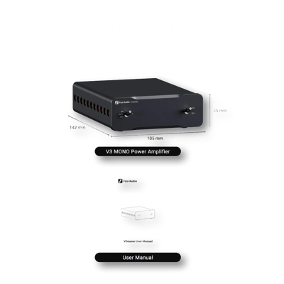 Fosi Audio Fosi Audio V3 Mono Monoblock Power Amplifier