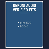 Dekoni Audio Elite Series Replacement Earpads for Audeze MM500 & LCD-5 variant 17