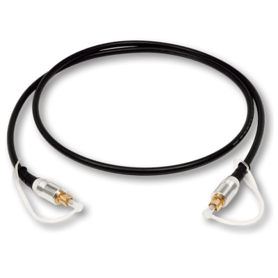 Benchmark TOSLINK Optical Cable with Metal Connectors for Digital Audio