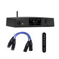 Aune aune S9c Pro DAC with Headphone Amp with AL3 XLR Balanced Male to Female 3-Pin Audio Cable 1 Pair variant 3