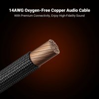 Fosi Audio Fosi Audio Oxygen-Free Copper Speaker Cables（2 Pairs） variant 2