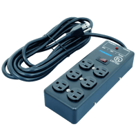 Furman 6 Outlet, 2x3 Metal Chassis Surge Suppressor Strip (SS-6B) variant 3