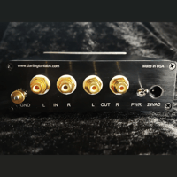 Darlington Labs MP7B: 68V Discrete J-FET RIAA MM+LOMC Phono Preamplifier w/EQ Trim (+35 to +72dB) variant 2