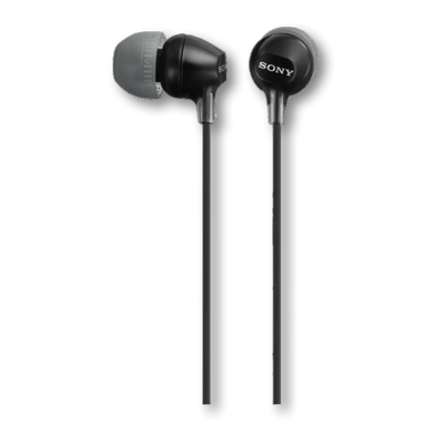 Sony MDR-EX15LP Wired In-ear Headphones | Black