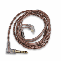 LETSHUOER M3 6N monocrystalline copper IEM cable with 0.78mm 204 strands 2 Pin（3.5mm/4.4mm） variant 4