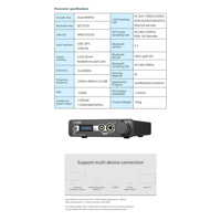 FX Audio DR07 MQA Dual AK4493 XU316 LDAC QCC5215 bluetooth dac headphone amplifier variant 4
