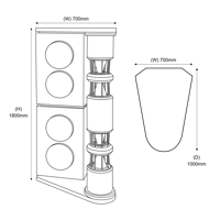 GERMAN PHYSIKS The Loreley MK III Omnidirectional Loudspeaker variant 7