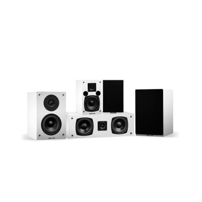 Fluance Elite High Definition Compact Surround Sound Home Theater 5.0 Channel Speaker System