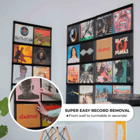 Andover 12" Vinyl Record Display Frame - LP Wall Storage variant 6