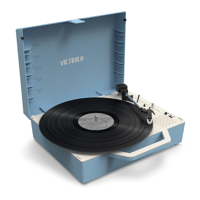 Victrola Re-Spin Suitcase Record Player - Blue variant 1